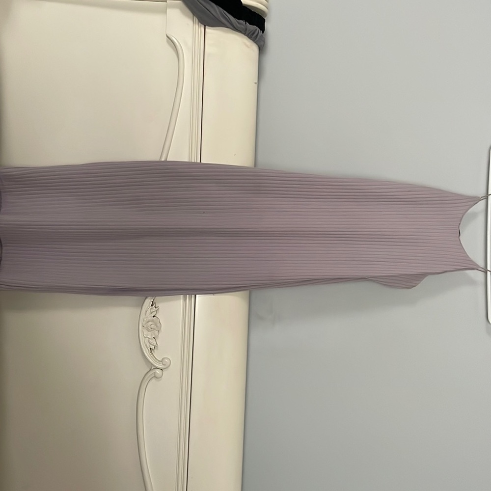 Boohoo bodycon lavender dress